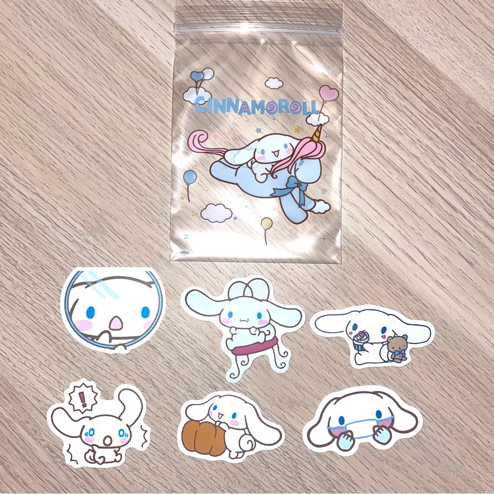 Cinnamoroll stickers * 6